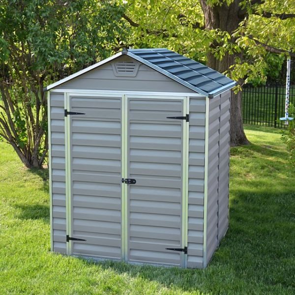 סקיילייט -מחסן לגינה- דגם אפור 5*6 מק"ט 2395