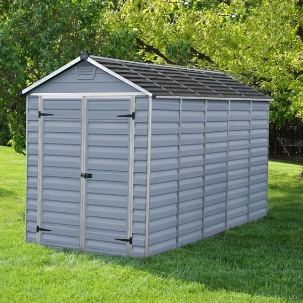 סקיילייט - מחסן לגינה - דגם אפור 12*6 מק"ט 3224