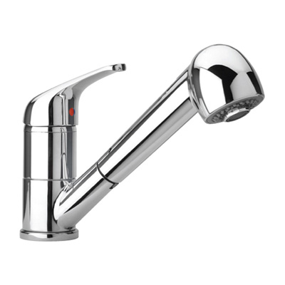 ברז פרח נשלף למטבח 45 מעלות מסדרת אלה ZM