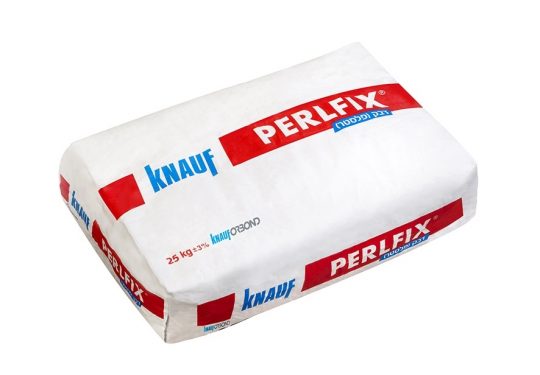 דבק גבס פרלפיקס - אבקת פלסטר - 25 ק"ג