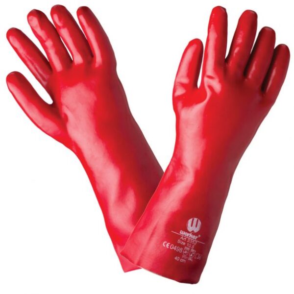 כפפות כימקלים PVC אורך 60 ס"מ