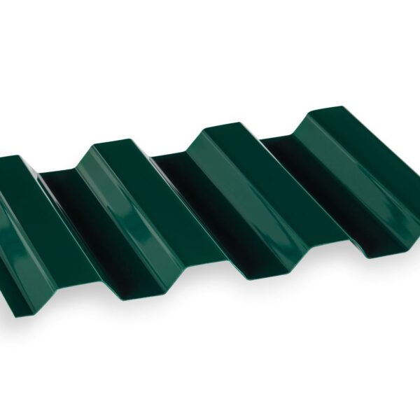 סנטף - לוח גלי פוליקרבונט - ירוק