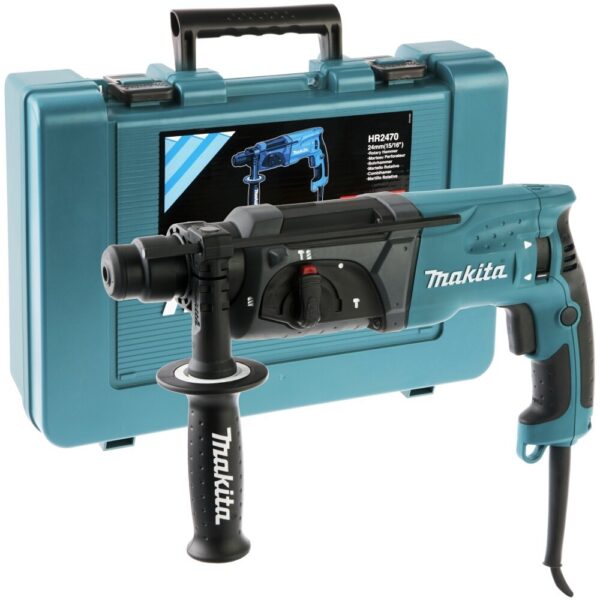פטישון Makita HR2470X10+סט אביזרים מקיטה