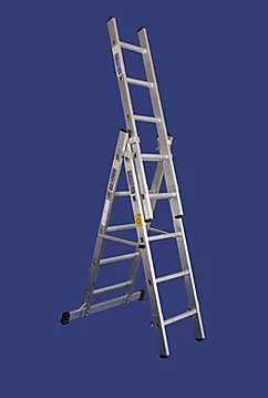 סולם אלומיניום מקצועי חגית עם תקן